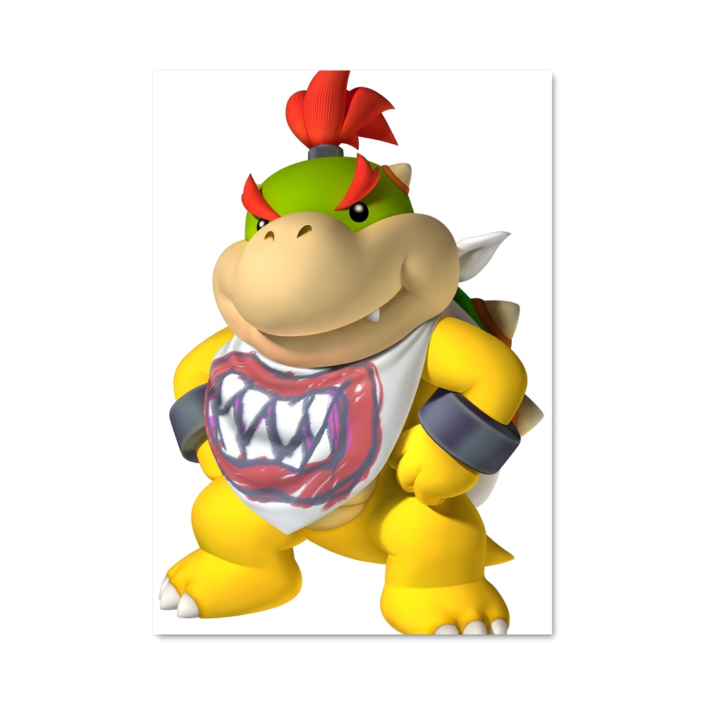 Poster Bowser Jr. en Action – affiche Mario